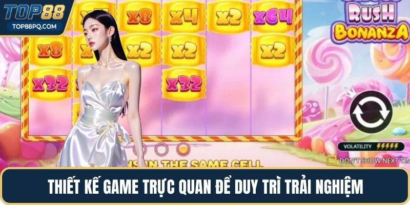 Thiết kế game trực quan để duy trì trải nghiệm